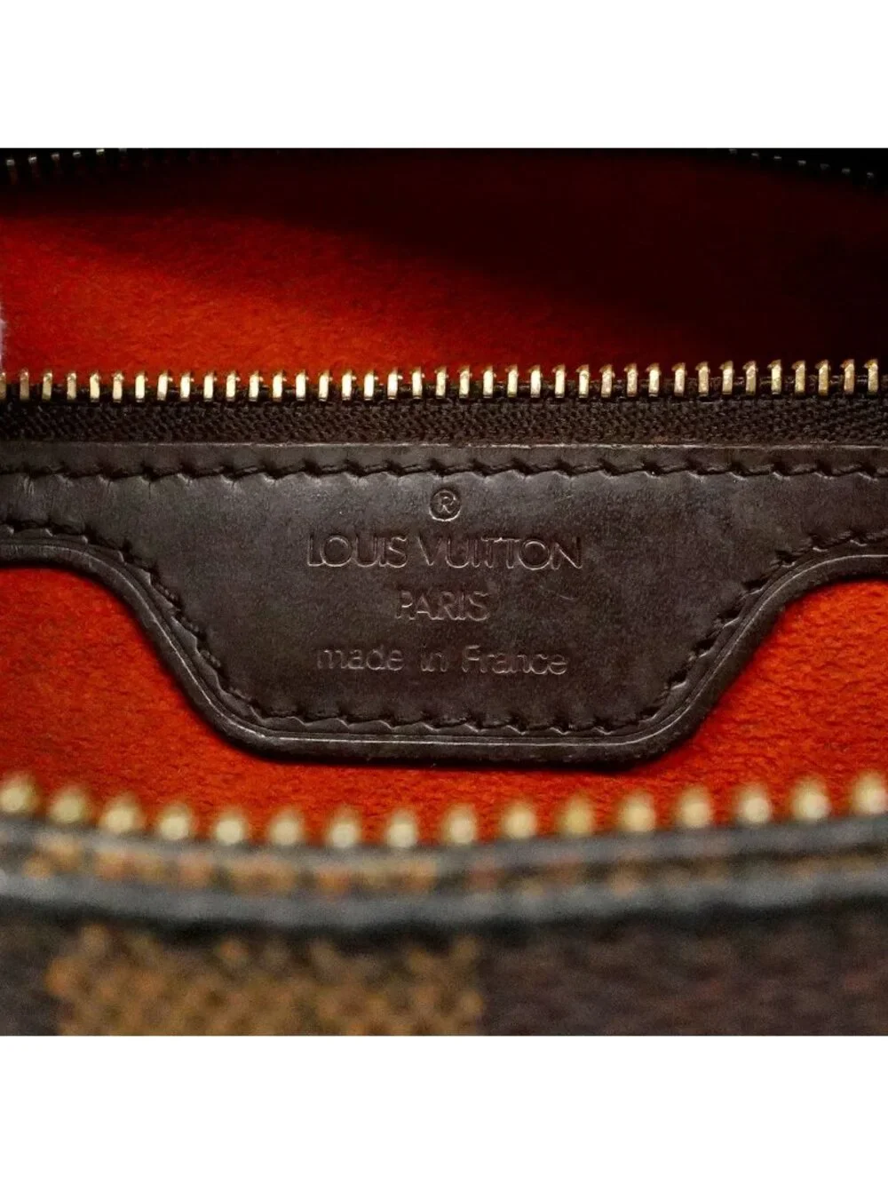Louis Vuitton Shoulder Bag Damier Looping GM Ebene